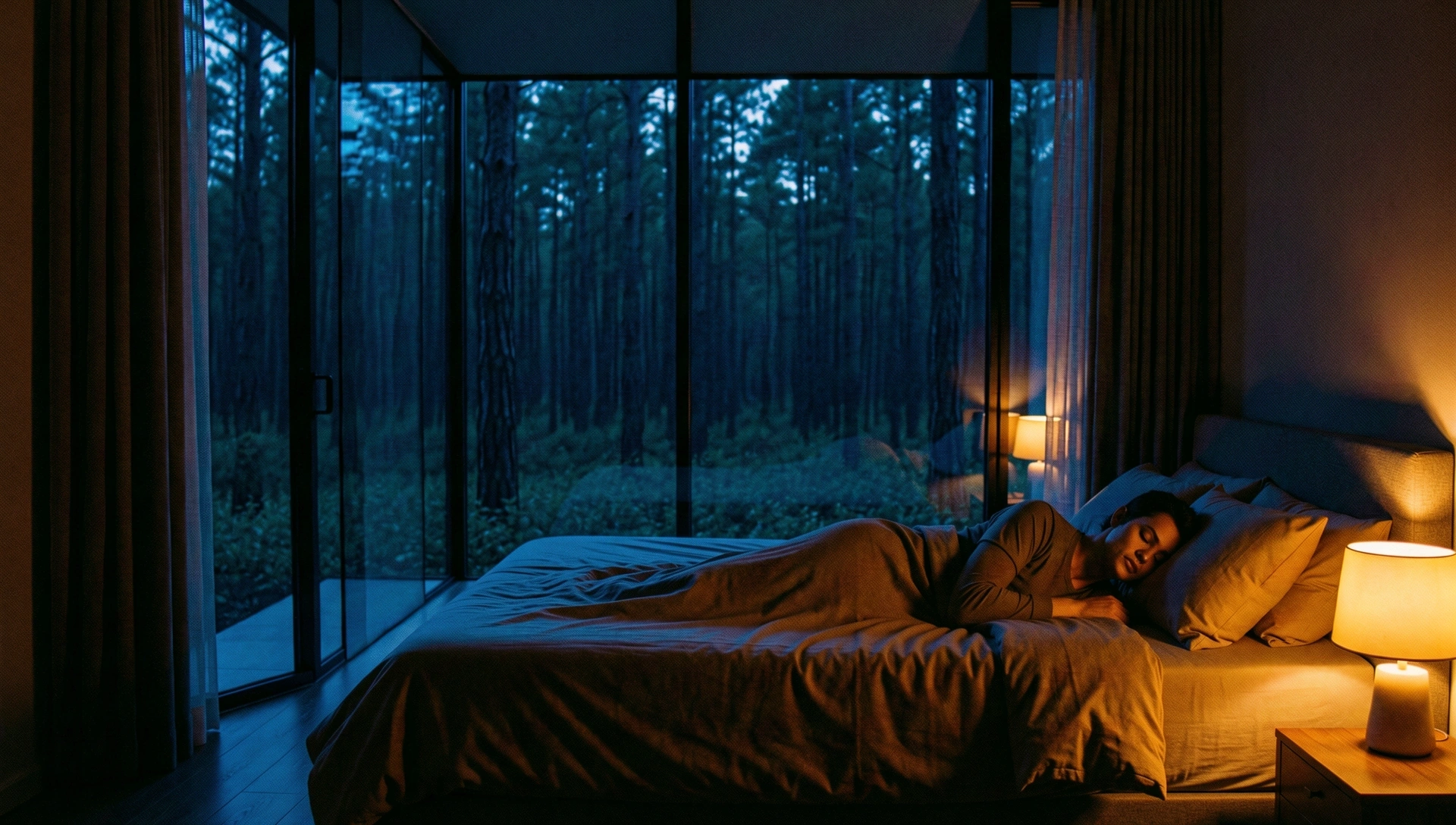 Midnight scene